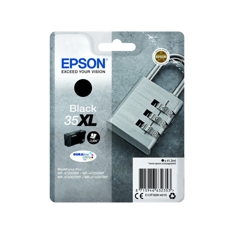 Epson  (35XL) Original Ink cartridge black (C13T35914010)