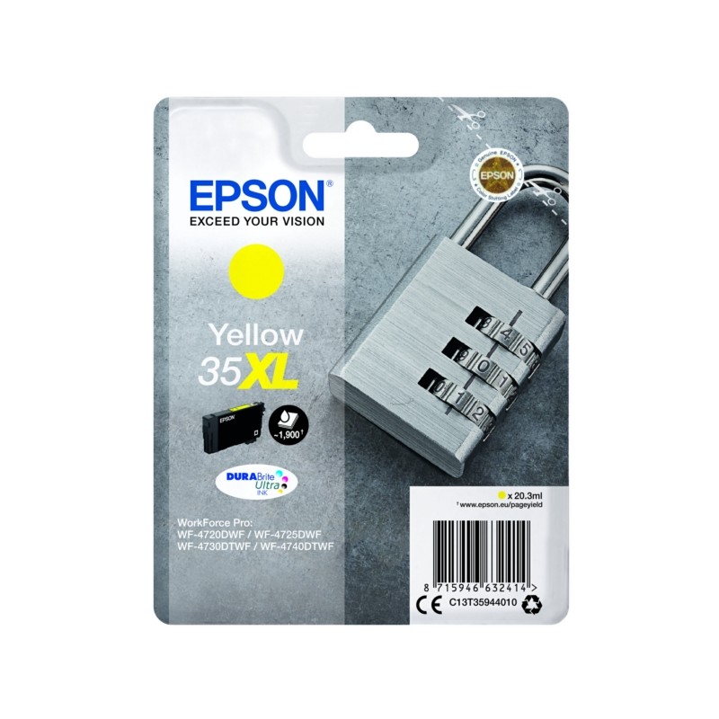 Epson  (35XL) Original Ink cartridge yellow (C13T35944010)