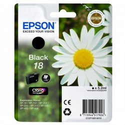 Epson  (18) Original Ink cartridge black (C13T18014012)