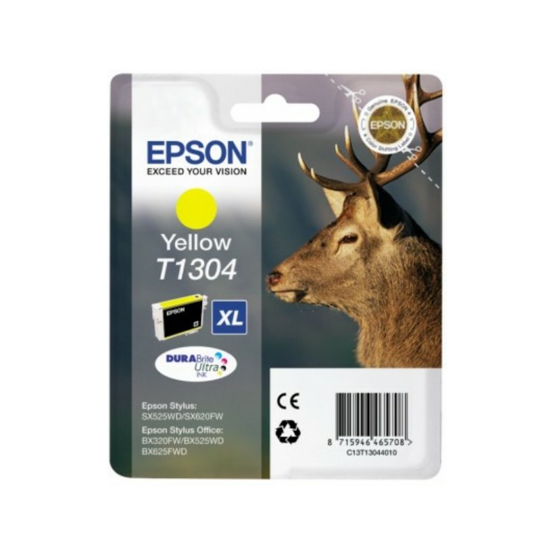 Epson  (T1304) Original Ink cartridge yellow XL (C13T13044012)