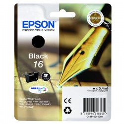 Epson  (16) Original Ink cartridge black (C13T16214012)