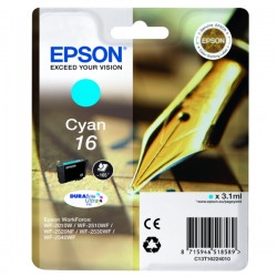 Epson  (16) Original Ink cartridge cyan (C13T16224012)