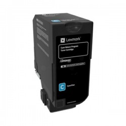 Lexmark Original Toner-kit cyan return program corporate (74C2HCE)