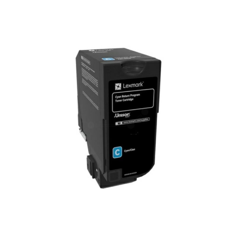 Lexmark Original Toner-kit cyan return program corporate (74C2HCE)