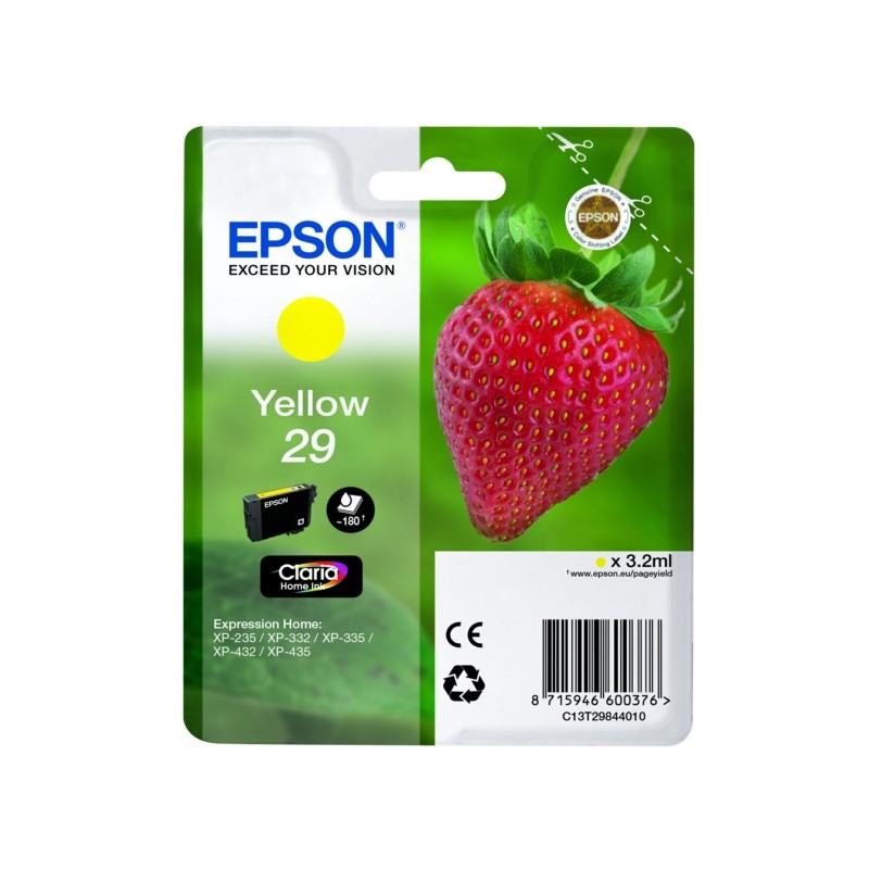 Epson  (29) Original Ink cartridge yellow (C13T29844012)