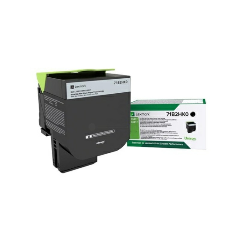 Lexmark Original Toner-kit black return program (71B2HK0)