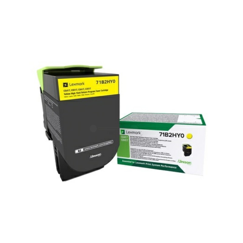 Lexmark Original Toner-kit yellow return program (71B2HY0)