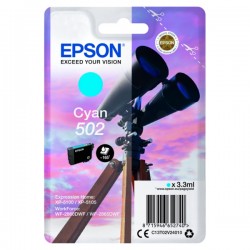 Epson  (502) Original Ink cartridge cyan (C13T02V24010)