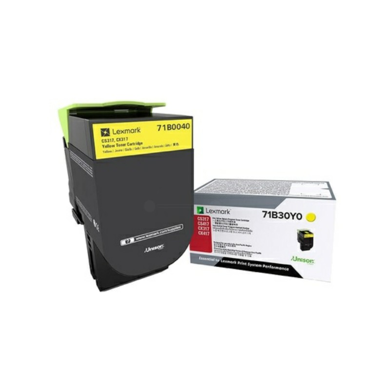 Lexmark Original Toner-kit yellow (73B0040)