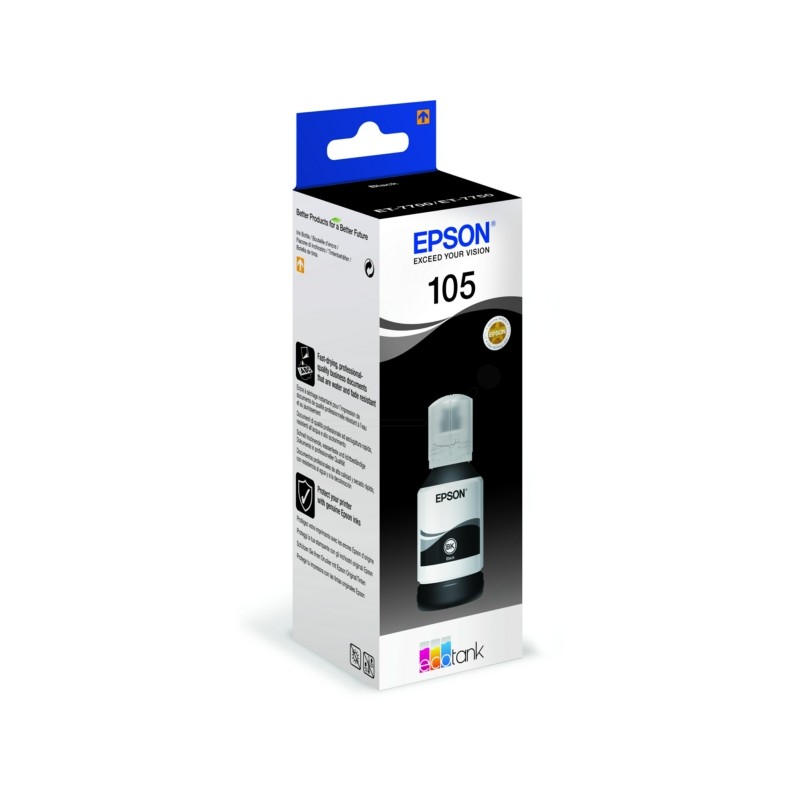 Epson  (105) Original Ink cartridge black (C13T00Q140)