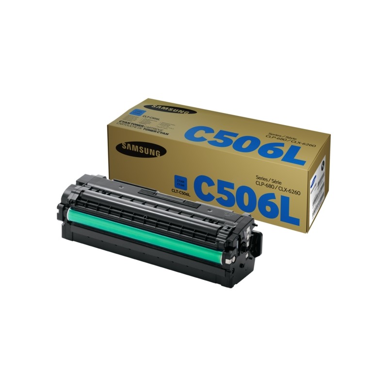Samsung  (CLT-C506L) Original Toner cartridge cyan (SU038A)