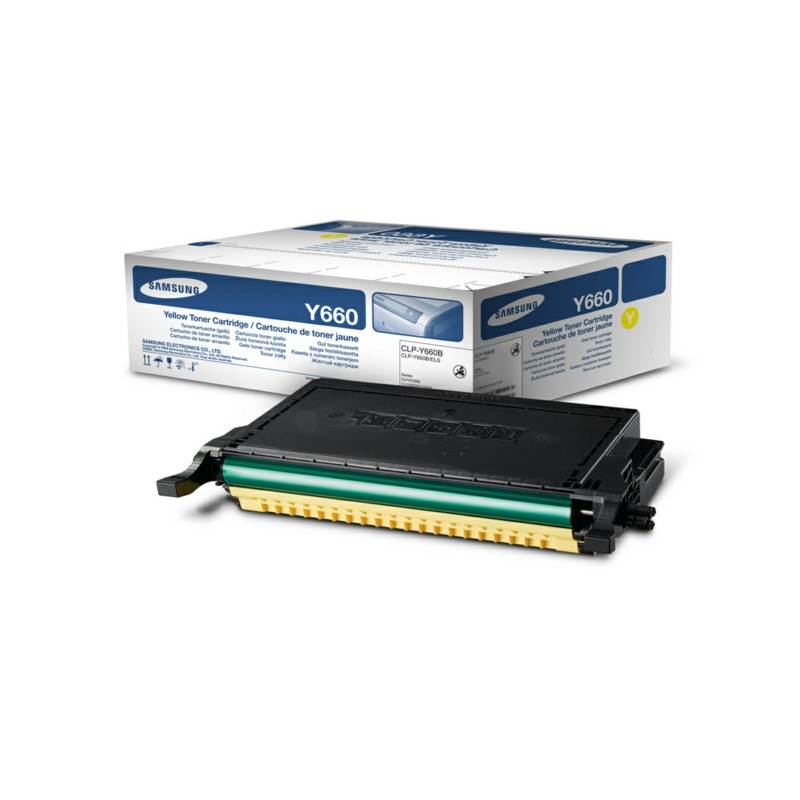 Samsung  (CLP-Y660B) Original Toner yellow (ST959A)