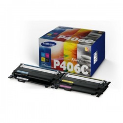 Samsung  (CLT-P406C) Original Toner Value-Kit (Bk,C,M,Y) (SU375A)