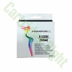 Brother  (LC123Y) Compatible Ink cartridge yellow(11510126)