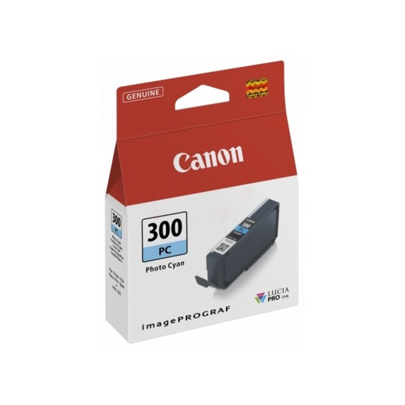 Canon  (PFI-300 PC) Original Ink cartridge bright cyan (4197C001)