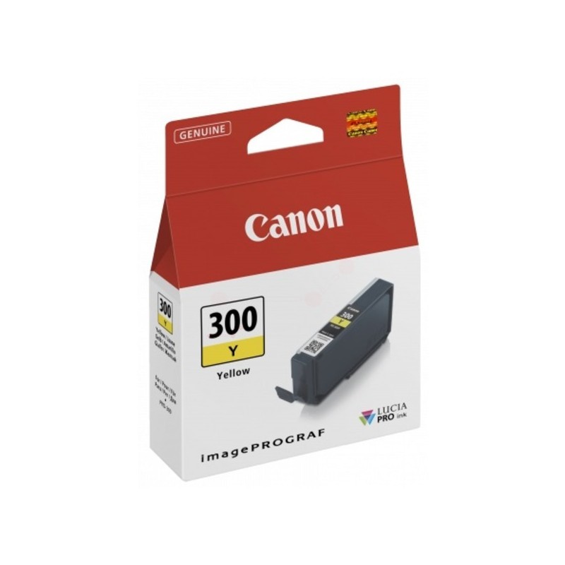 Canon  (PFI-300 Y) Original Ink cartridge yellow (4196C001)