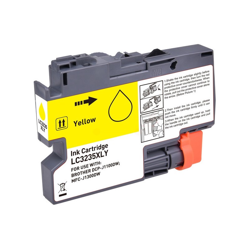 Brother  (LC3235XLY) Compatible Ink cartridge yellow(11511304)