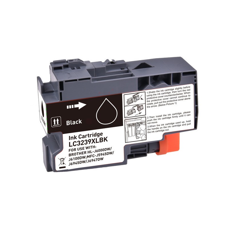Brother  (LC3239XLBK) Compatible Ink cartridge black(11513239)