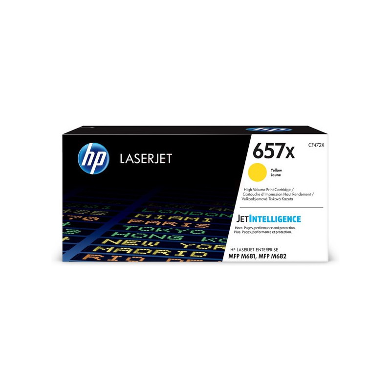 HP  (657X) Original Toner cartridge yellow (CF472X)