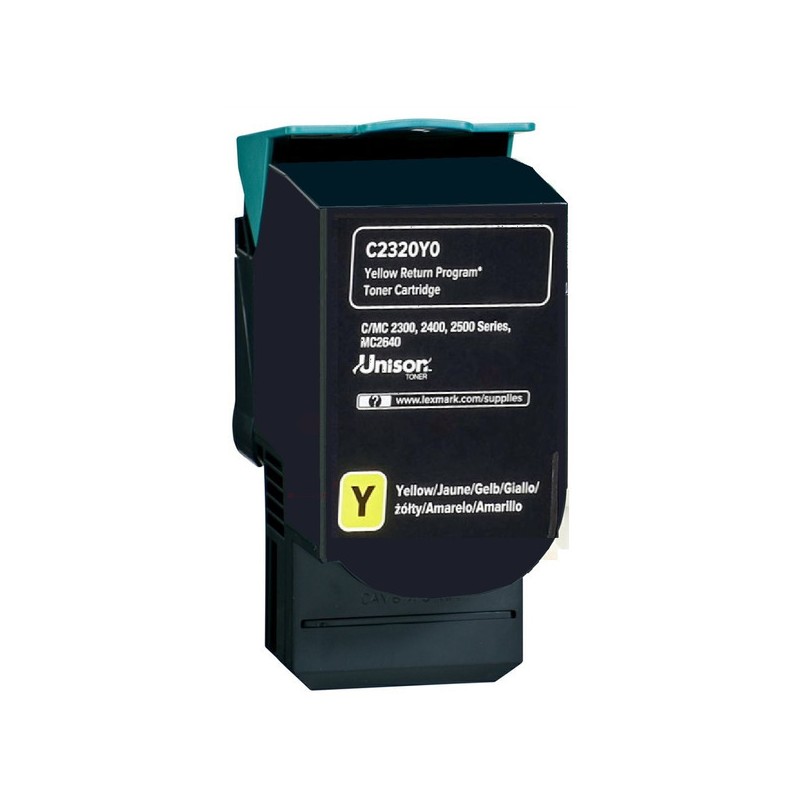 Lexmark Original Toner-kit yellow return program (C2320Y0)