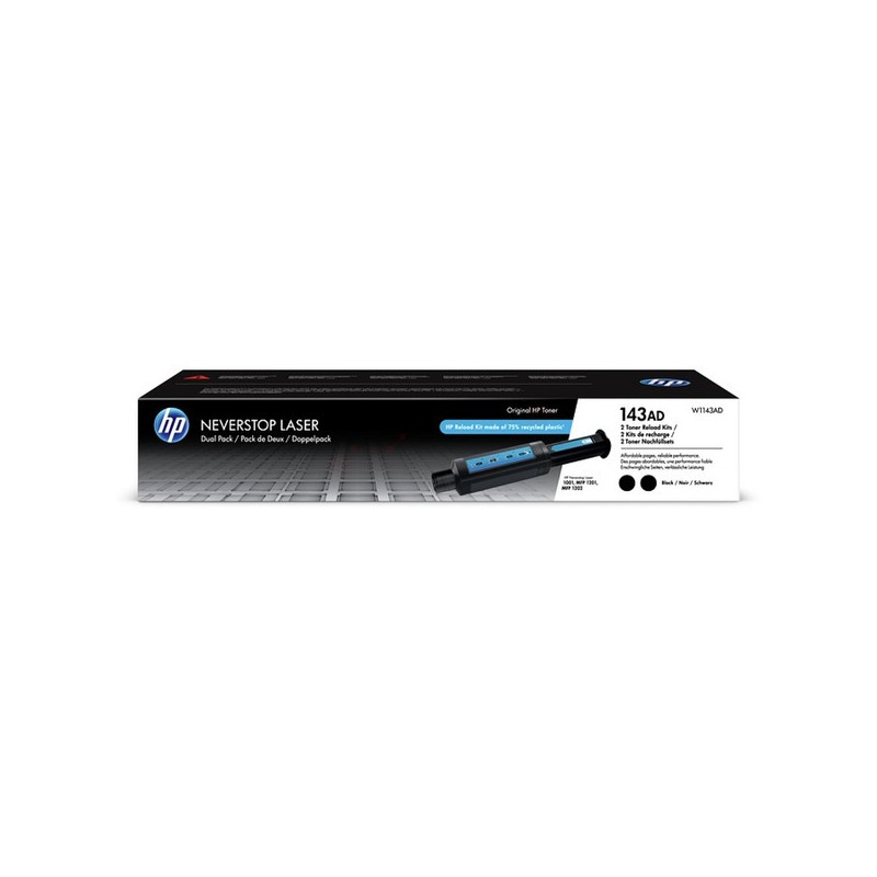 HP  (143AD) Original Toner-kit twin pack (W1143AD)