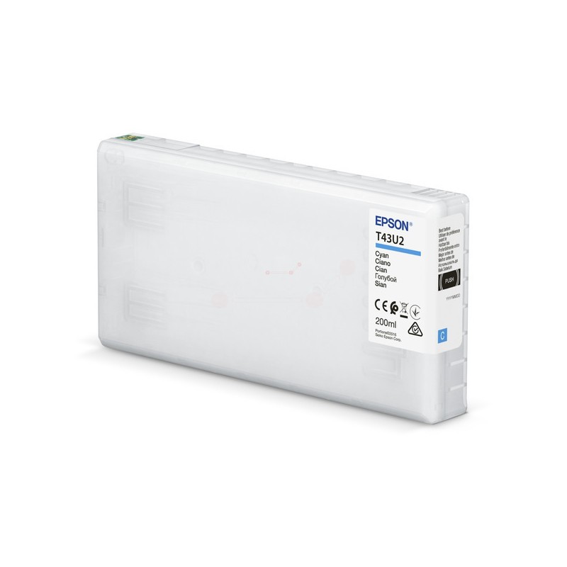 Epson  (T43U2) Original Ink cartridge cyan (C13T43U240)