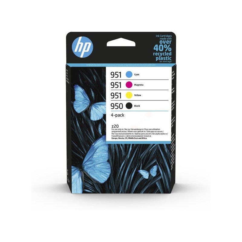 HP  (951/951) Original Ink cartridge multi pack Bk,C,M,Y (6ZC65AE)