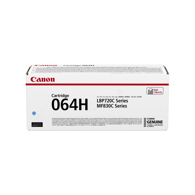 Canon  (064 HC) Original Toner cartridge cyan (4936C001)