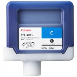 Canon (PFI-301 C) Compatible Ink Cartridge Cyan (1487B001) Canon (PFI-301 C) Compatible Ink Cartridge Cyan (1487B001)