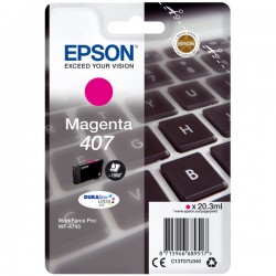 Epson  (407) Original Ink cartridge magenta (C13T07U340)