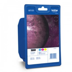 Brother Original Ink cartridge multi pack C,M,Y (LC-1220RBWBPDR)