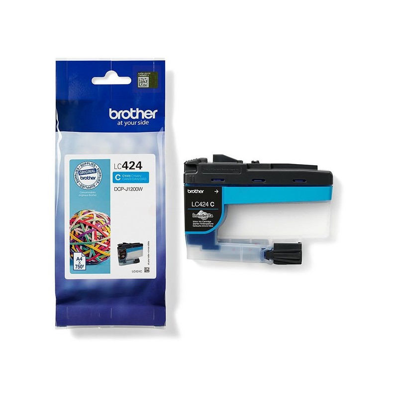 Brother Original Ink cartridge cyan (LC-424C)