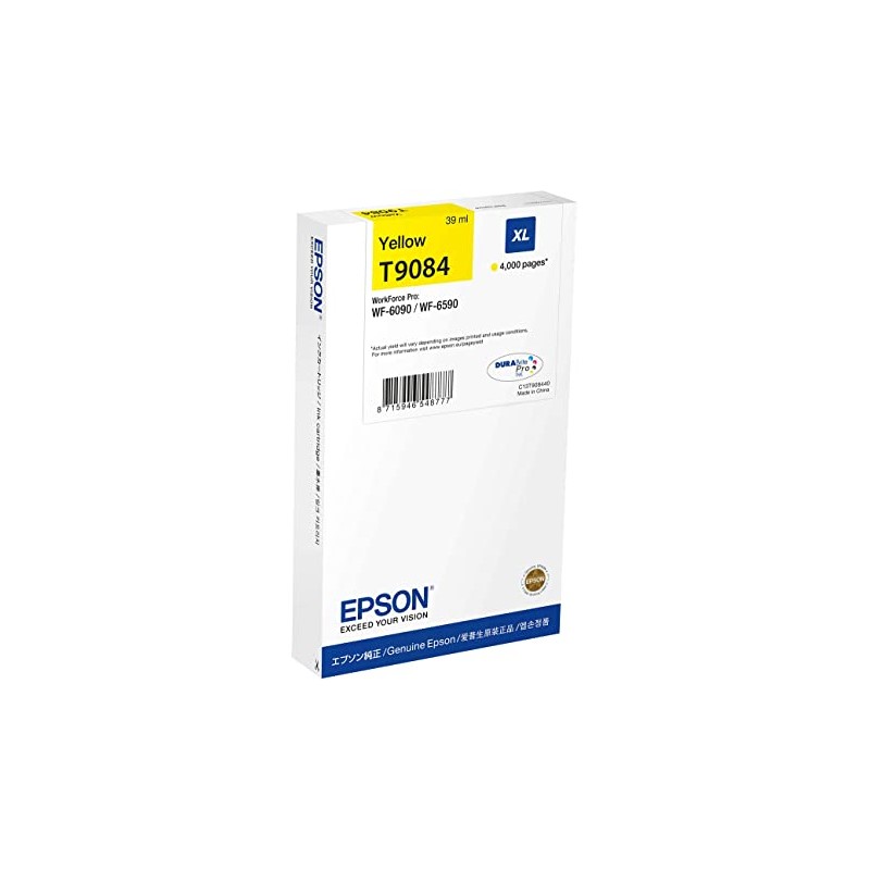 Epson  (T9084) Original Ink cartridge yellow XL (C13T908440)