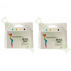 HP  (21XL+22XL) Compatible cartridge multi pack black + color