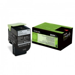 Lexmark  (802K) Original Toner-kit black return program (80C20K0)