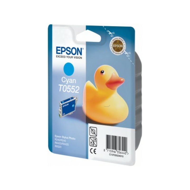 Epson  (T0552) Original Ink cartridge cyan (C13T05524010)