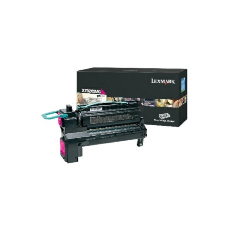 Lexmark Original Toner cartridge magenta extra High-Capacity (X792X2MG)