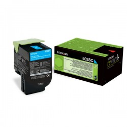 Lexmark  (802SC) Original Toner-kit cyan return program (80C2SC0)
