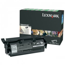 Lexmark Original Toner cartridge black extra High-Capacity for Etikettes (T654X04E)