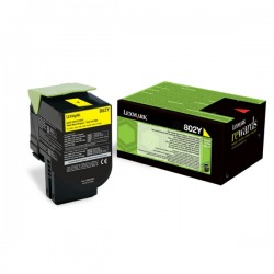 Lexmark  (802Y) Original Toner-kit yellow return program (80C20Y0)