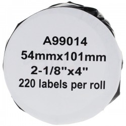 Dymo  (S0722430) Compatible DirectLabel-etikettes white(S0722430)
