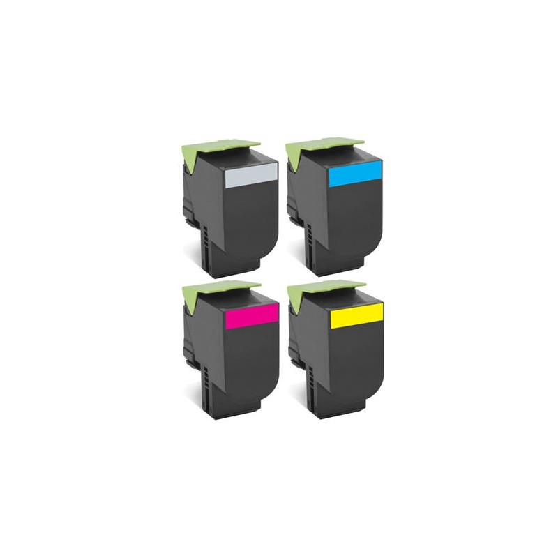 Lexmark C540 Series Compatible Toner Multipack
