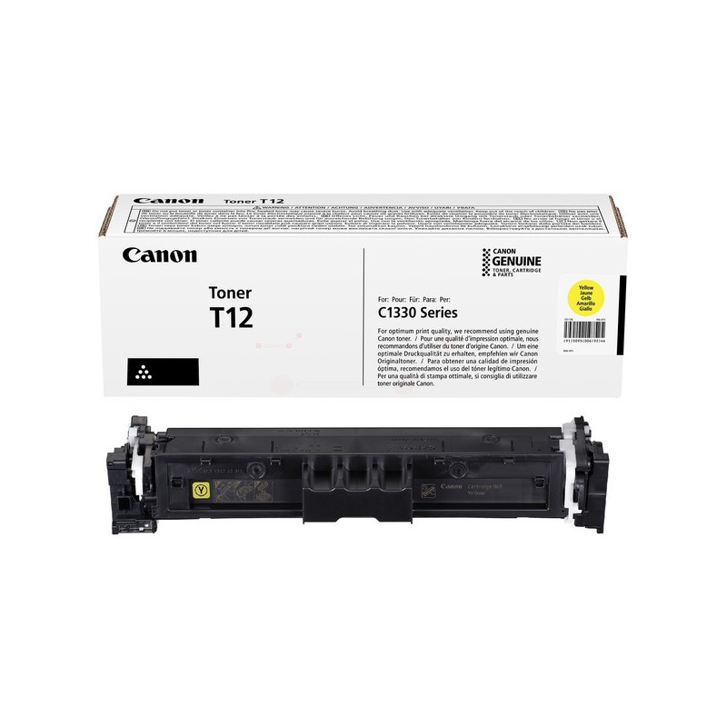 Canon  (T12) Original Toner cartridge yellow (5095C006)