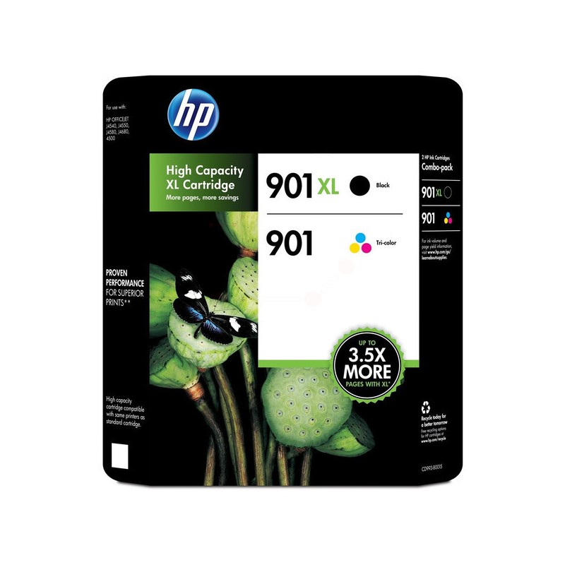 HP  (901XL+901) Original Printhead cartridge multi pack black + color (SD519AE)
