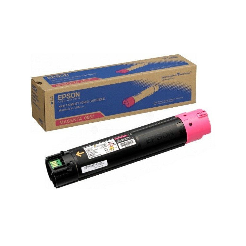Epson  (0657) Original Toner-kit magenta high-capacity (C13S050657)