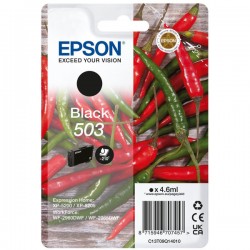Epson  (503) Original Ink cartridge black (C13T09Q14010)