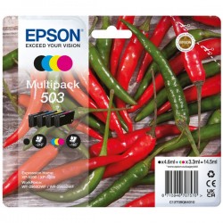 Epson  (503) Original Ink cartridge multi pack Bk,C,M,Y (C13T09Q64010)