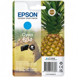 Epson  (604) Original Ink cartridge cyan (C13T10G24010)