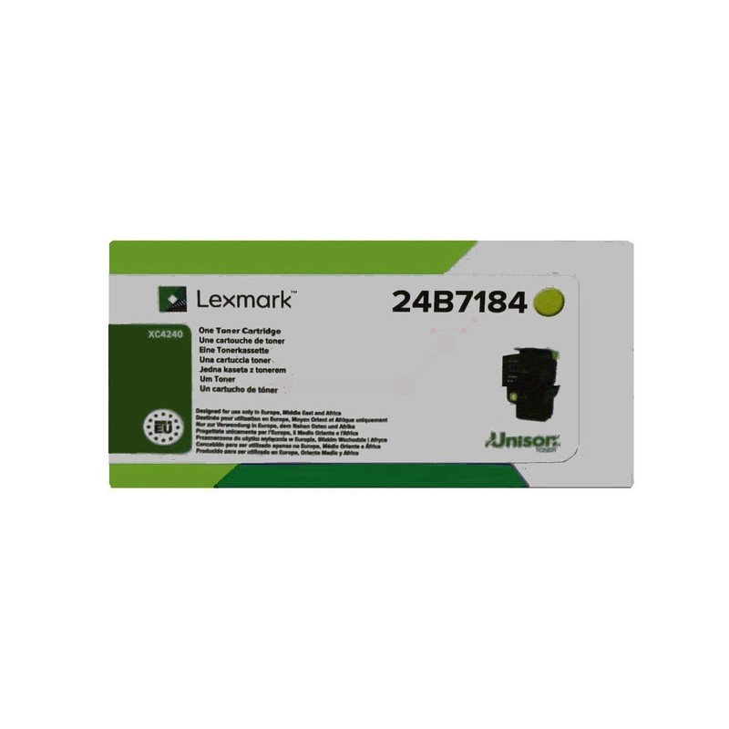 Lexmark Original Toner-kit yellow (24B7184)