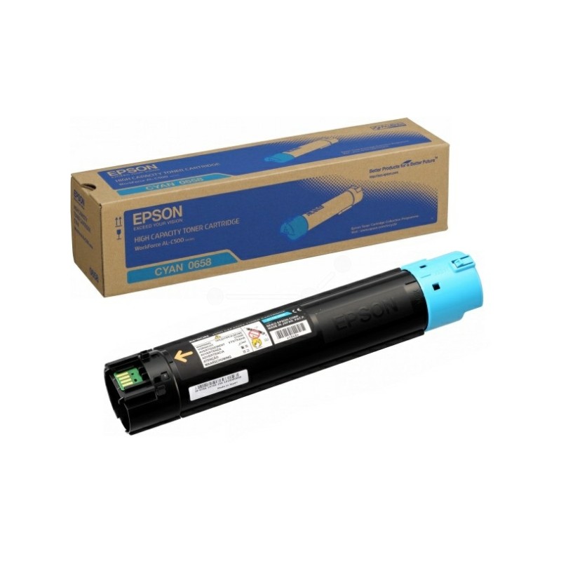 Epson  (0658) Original Toner-kit cyan high-capacity (C13S050658)